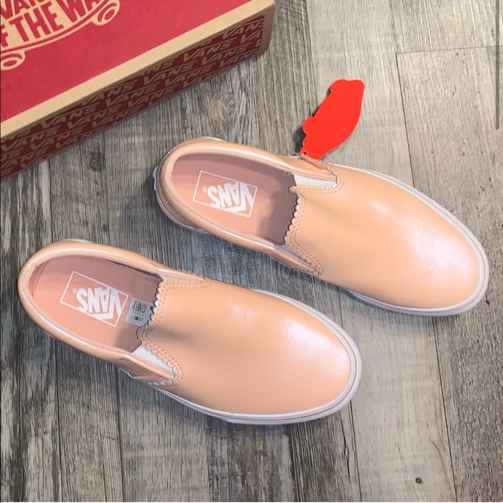 Vans pink pearl suede slip on shoes sneakers - Picture 2 of 6